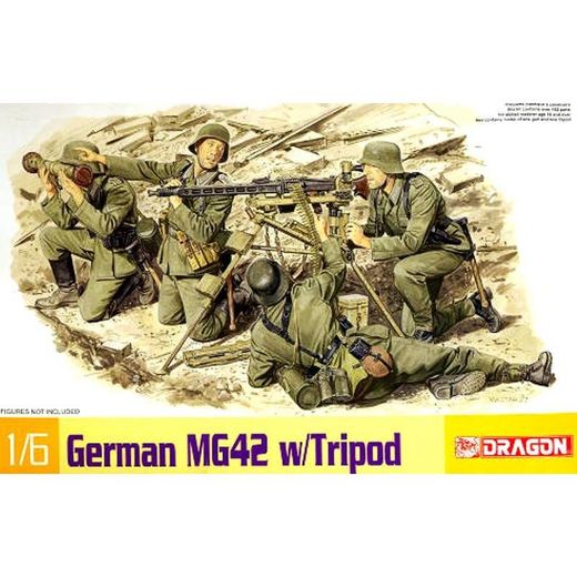 Maquette militaire : Mitrailleuse Allemande MG42 1/6 - Dragon 75017Maquette militaire : Mitrailleuse Allemande MG42 1/6 - Dragon 75017