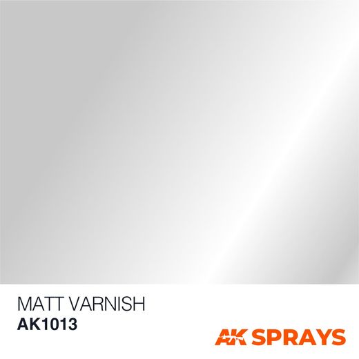 Peinture Spray Vernis mat – AK Interactive 1013
