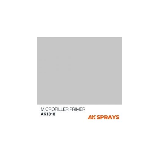 Peinture Spray Apprêt Microfiller – AK Interactive 1018