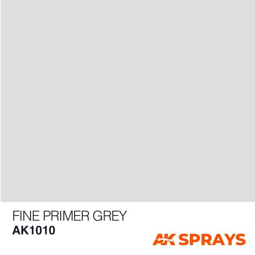 Peinture Spray Apprêt gris – AK Interactive 1010
