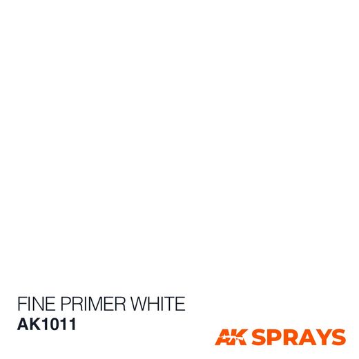 Peinture Spray Apprêt blanc – AK Interactive 1011