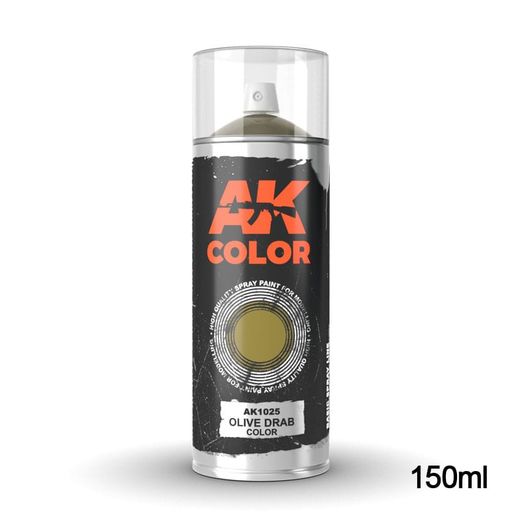 Peinture Spray vert olive – AK Interactive 1025