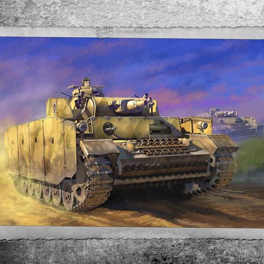 Maquette char d'assaut : Panzer III Ausf. N 1/72 - Forces Of Valor 873008A