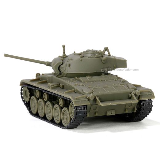 Maquette tank : M24 Chafee 1/72 - Forces Of Valor 873014A