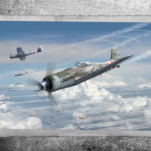 Maquette d'avion : Focke Wulf FW190D-9 1/72 - Forces Of Valor 873012A