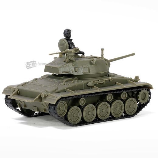 Maquette tank : M24 Chafee 1/72 - Forces Of Valor 873014A