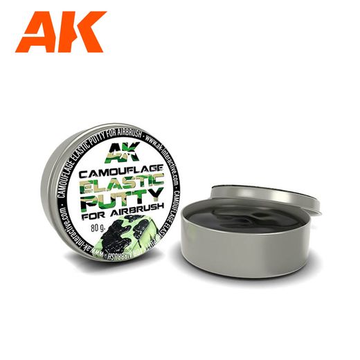 Accessoire de modélisme : Mastic élastique de camouflage 80 g - Ak Interactive 8076