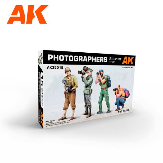 Figurines de différentes époques : Photographes 1/35 - Ak Interactive 35015 AK35015