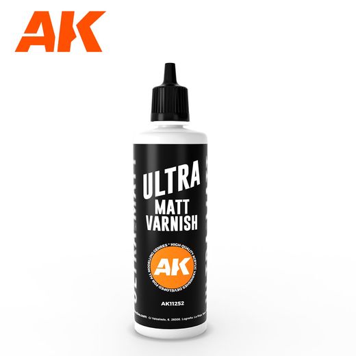 Outil de modélisme : Vernis ultra mat 100 ml - AK 11252