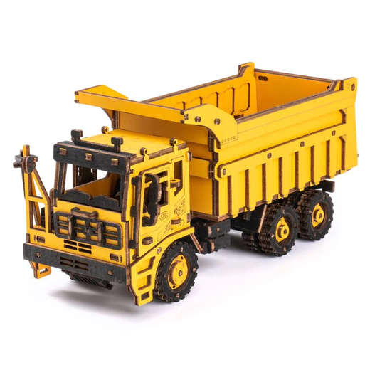 Puzzle 3D / Maquette bois : Camion benne - Robotime TG603K