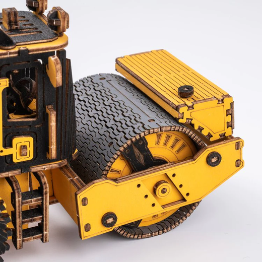 Puzzle 3D / Maquette bois : Rouleau compresseur - Robotime TG701K