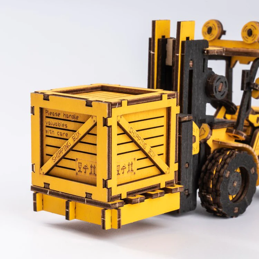 Puzzle 3D / Maquette bois : Chariot elevateur - Robotime TG413K
