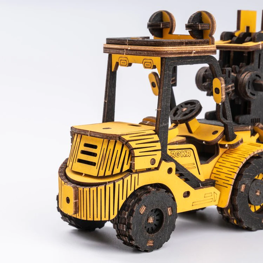 Puzzle 3D / Maquette bois : Chariot elevateur - Robotime TG413K