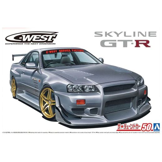Maquette automobile : Nissan C-West 1/24 - Aoshima 06149 6149