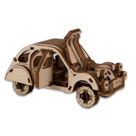 Puzzle 3D / Maquette bois - Raly car 2 Superfast - Wooden City MB002