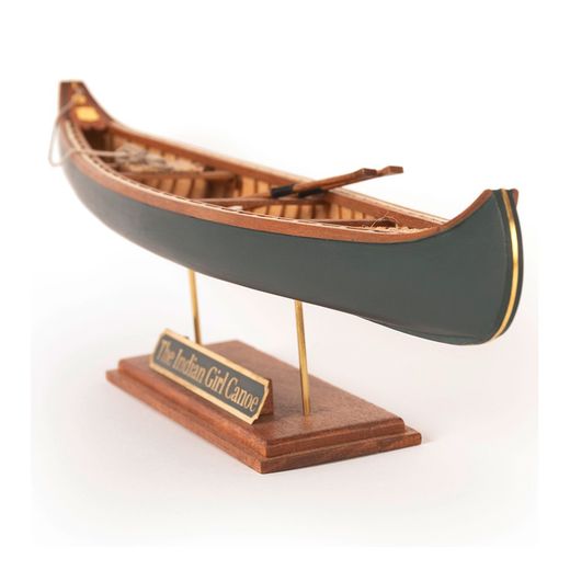 Maquette bateau en bois : Canoë "The Indian Girl" 1/16 - Artesania Latina 19000