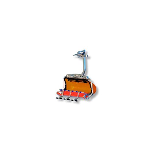 Télésiège oméga -JC- orange pour téléphérique miniature - JC 86100-5670