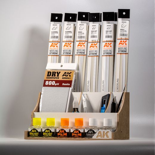 Organisateur modulaire d'outils pour modélisme - Ak Interactive AKORGTOOLS