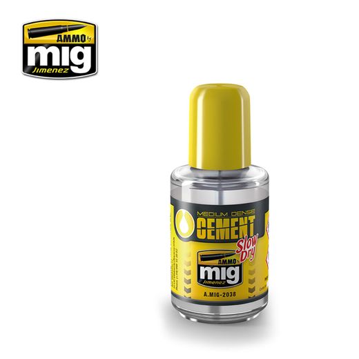 Outils de modélisme : Meduim density cement  à séchage lent 30 ml - AmmoMig 2038