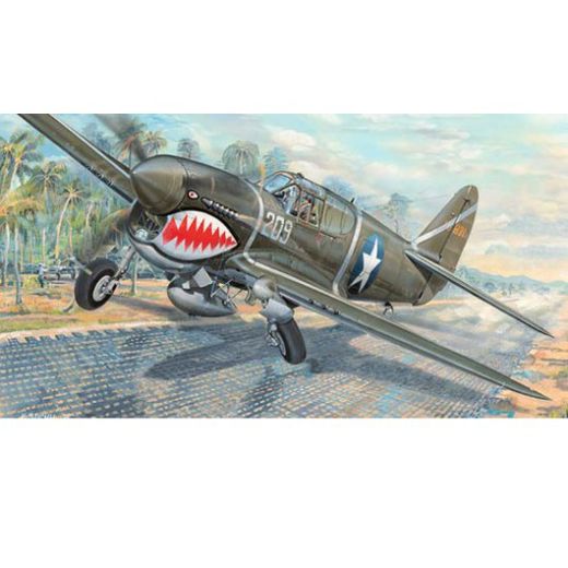 Maquette avion : P-40F War Hawk - 1:32 - Trumpeter 3227