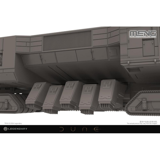 Maquette science fiction : Moissonneuse à épices Dune 1/500 - Meng SS-020