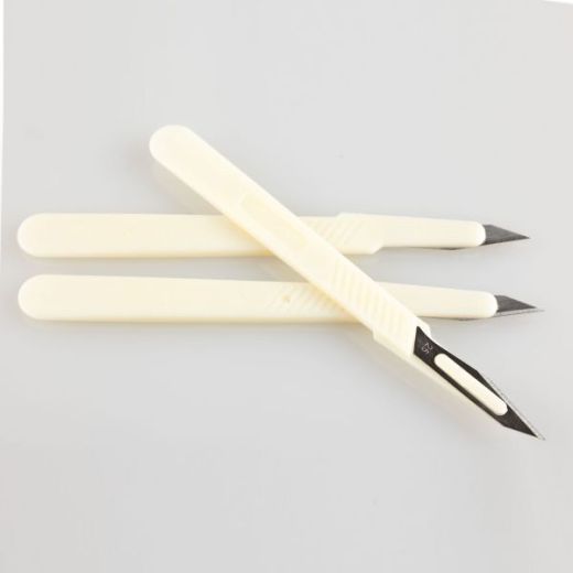 Outils de modélisme : Set de 3 scalpels à usage unique - Heller 99006