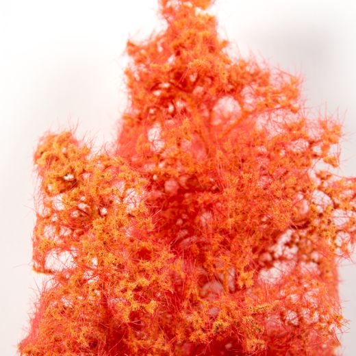Végétation miniature : Buisson / arbre miniature fantaisie rouge orange - Ak Interactive 8266