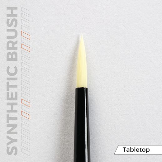 Outil de modélisme : 3 pinceaux synthétiques - Ak Interactive B102