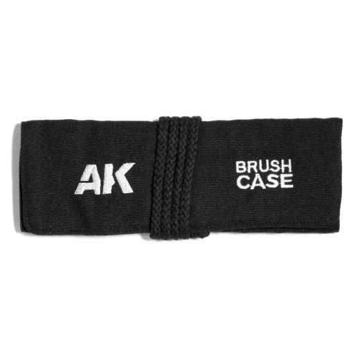 Outil de modélisme : Trousse en tissu synthétique pour pinceaux - Ak Interactive B100