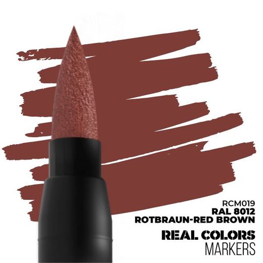 Marker Red Brown Ral 8012 - AK Interactive RCM019