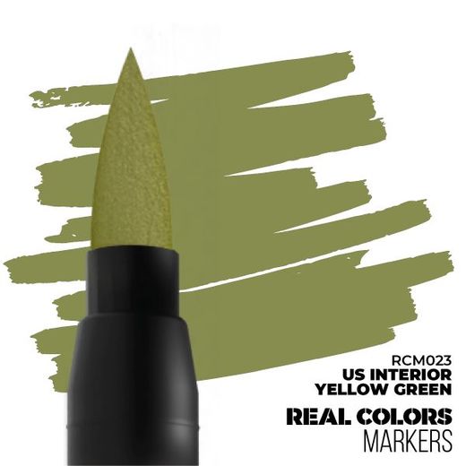 Marker US Interior yellow green - AK Interactive RCM023