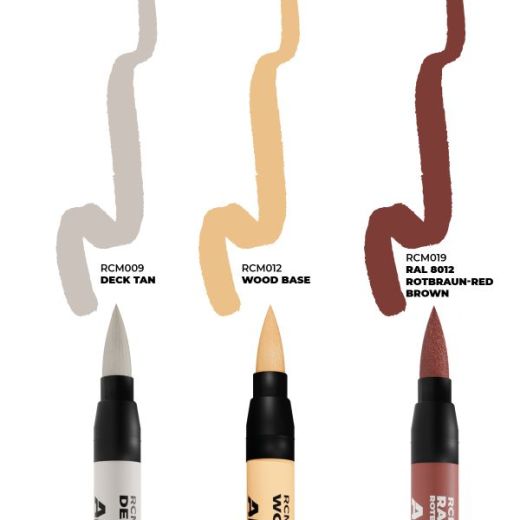 Markers SHIPS AND DECKS - Ak Interactive RCM104