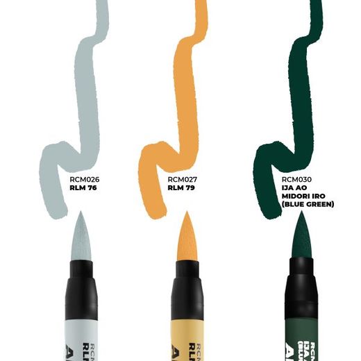 Markers WWII Axis Aircraft  - Ak Interactive RCM111