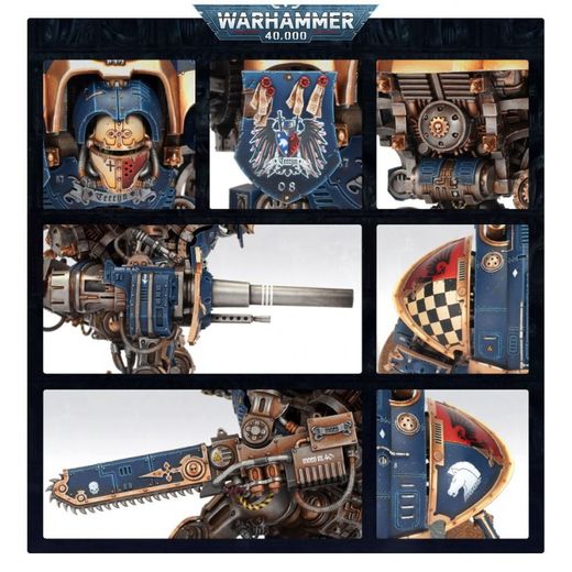 Figurines : Imperial Knights Chevalier Questoris - Games Workshop - Warhammer 54-15