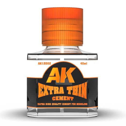 Adhésif pour maquette : Colle extra fine 40 ml - AK Interactive 12002