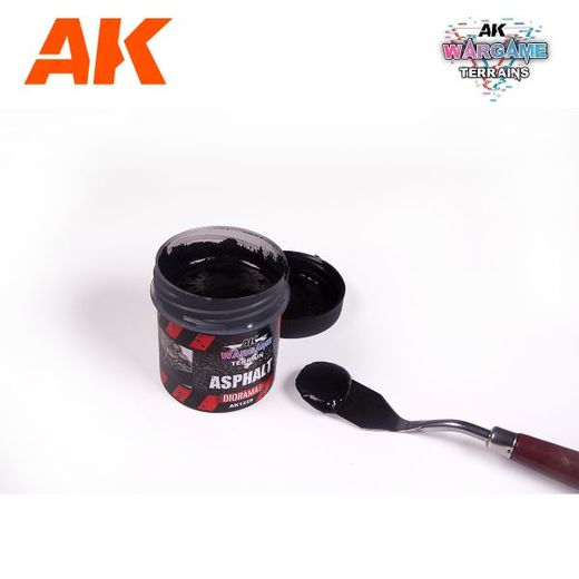 Aphalte wargame terrains 100 ml - Ak Interactive 1228