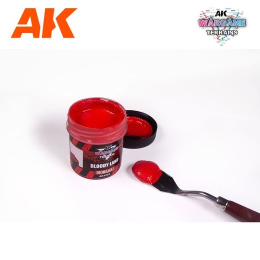Terre sanglante wargame terrains 100 ml - Ak Interactive 1232