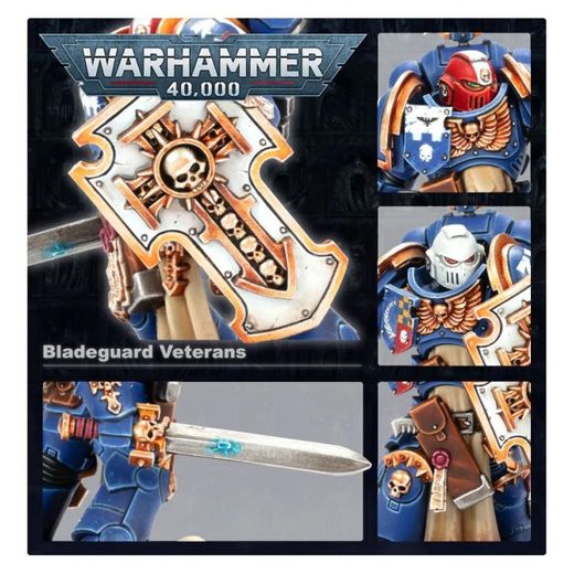 Games Workshop Vétérans Bladeguards - Space Marines - Warhammer 40,000 - 48-44