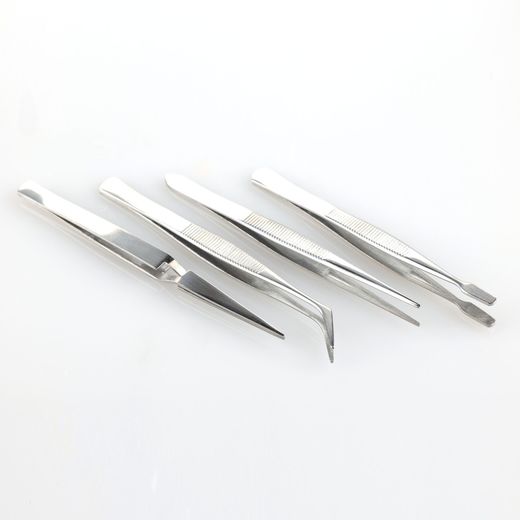 Outils de modélisme : Set de pincettes (4 pièces) - Heller 99023