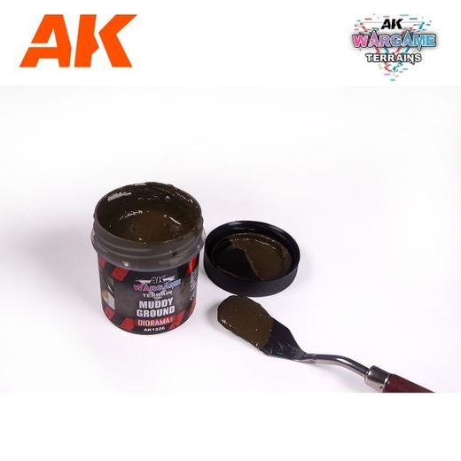 Terrain boueux wargame terrains 100 ml - Ak Interactive 1226