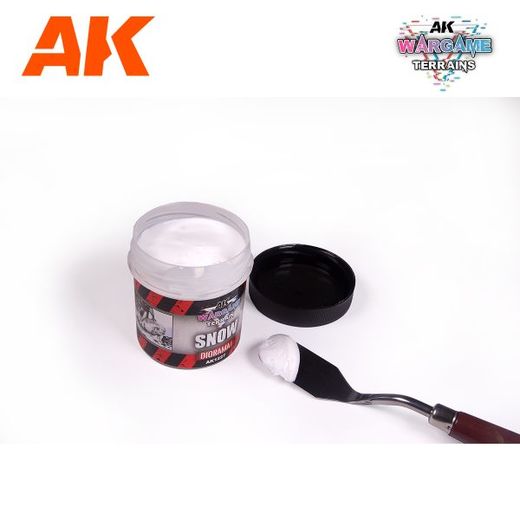 Neige wargame terrains 100 ml - Ak Interactive 1227Neige wargame terrains 100 ml - Ak Interactive 1227