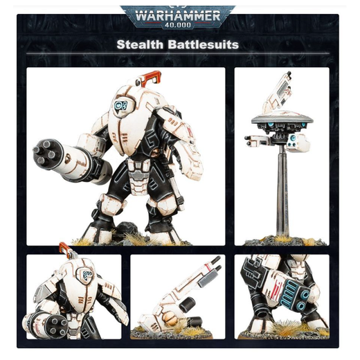 Games Workshop - T'Au Empire: Exo-Armures Stealth - Tau Empire - Warhammer 40,000 - 56-14