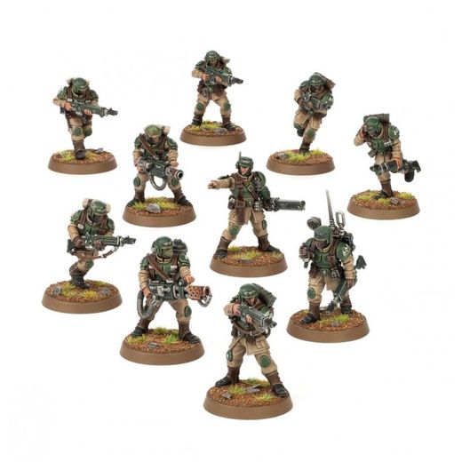 Games Workshop - Troupes De Choc Cadiennes : Astra Militarum - Warhammer 40,000 - 47-33