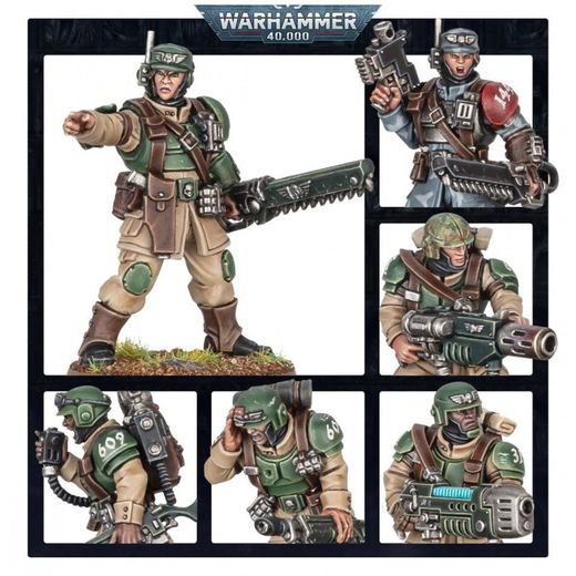 Games Workshop - Troupes De Choc Cadiennes : Astra Militarum - Warhammer 40,000 - 47-33