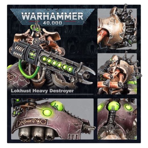Games Workshop - Nécrons: Destroyer Lourd Lokhust - Necrons - Warhammer 40,000 - 49-28