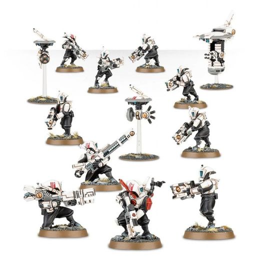 Games Workshop - T'Au Empire: Équipe De Cibleurs - Tau Empire - Warhammer 40,000 - 56-09