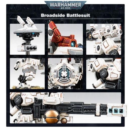 Games Workshop - T'Au Empire: Exo-Armure Broadside - Tau Empire - Warhammer 40,000 - 56-15