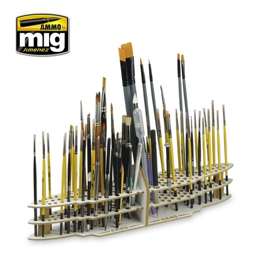Outils de modélisme : Organisateur pour pinceau - AmmoMig 8022