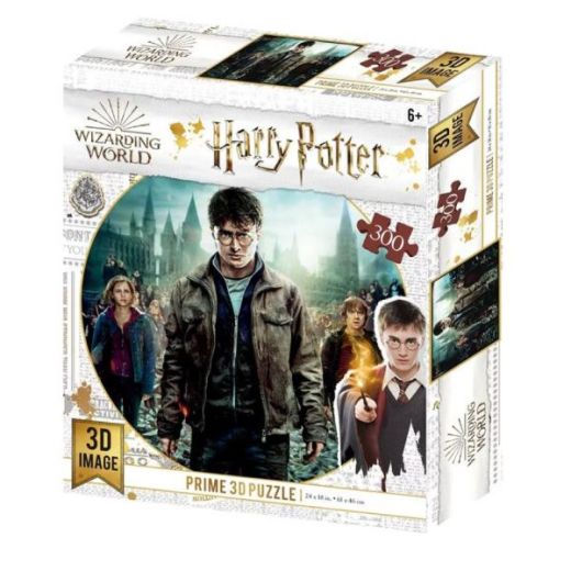 Puzzle  prime 3D Harry potter - Ron Hermione Harry 300 PCS - MER-58270