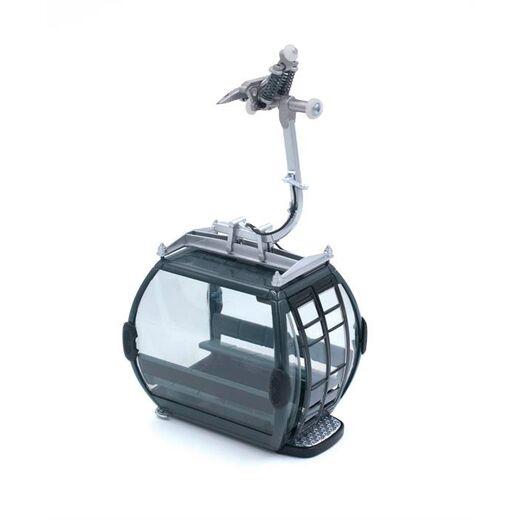 Cabine miniature : JC OmegaIV Noire 6 places 1/87 - JC 82003 - 5668 - Jaegerndorfer